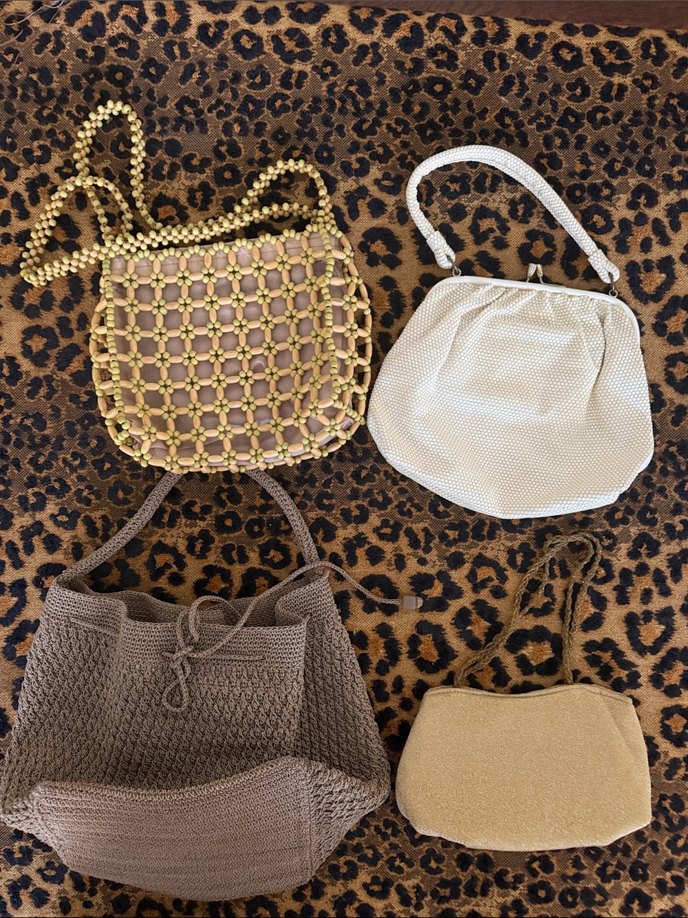 VINTAGE NEUTRAL HANDBAG LOT 💋FINAL OFFER💋